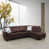 Chocolate Linen Blend selected