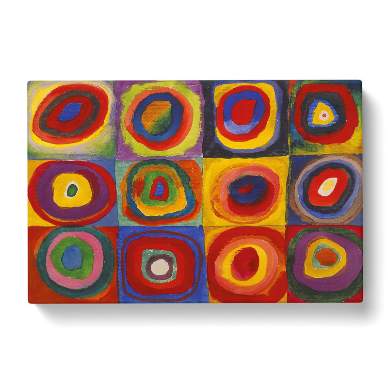 Farbstudie by Wassily Kandinsky - Wrapped Canvas, 40cm H x 60cm W x 3cm D