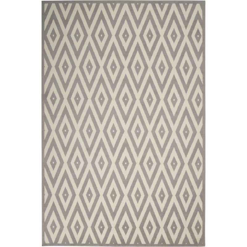 Kacei Geometric Indoor Rug, Rectangle 5'3" x 7'3"