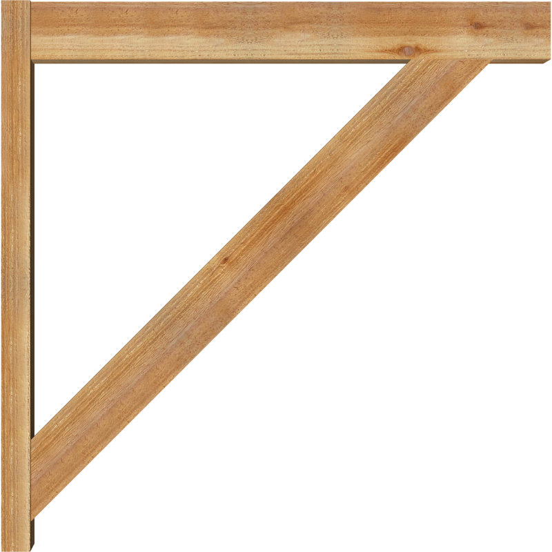 Pavé traditionnel traditionnel, P 38 po x H 38 po, Sapin Douglas de 5 1/2 po (lisse)