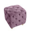 Banc rembourré en velours Asharie-1036051032