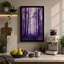 Path Through Misty Woods Scandinavian - Wrapped Canvas-942009129-942009127