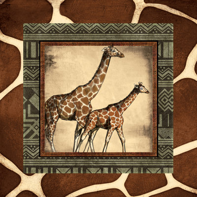 Makin My Way Downtown Raffes - Wrapped Canvas Print