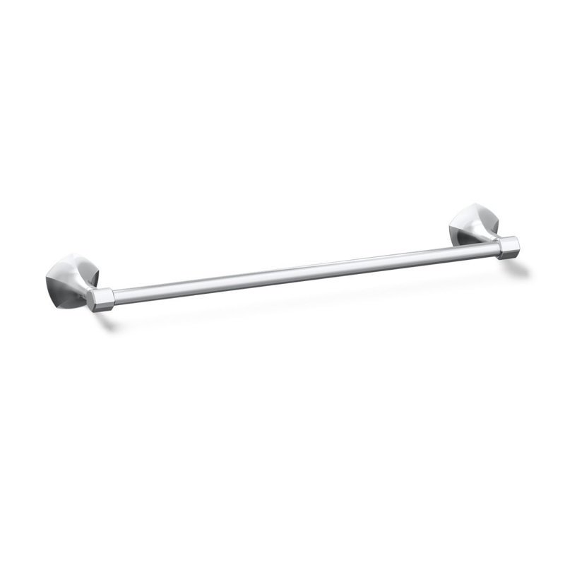 Occasion Towel Bar, Polished Chrome, 2.31" H x 18" W x 3.5" D