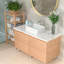 19" x 14.5" x 5.5" Rectangular Vessel Sink White Ceramic Bathroom Vessel Sink Above Counter Sink