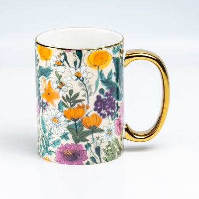 Autum Meadow Coffee Mugs, Set of 2