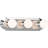 3-Light Indoor 18"W Chrome Wall Mount Vanity Light Bath Bar-11801778