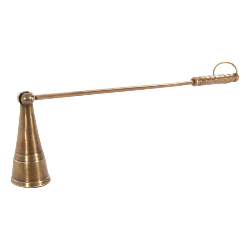 Antique Brass Candle Snuffer