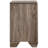 Washed Taupe 2 - Drawer Nightstand, Classic Shape, Structure, Dual Drawers For Bedroom Convenience, 23.5 Inches Wide And 16.5 Deep Rectangular Style, Build, Ideal Use,