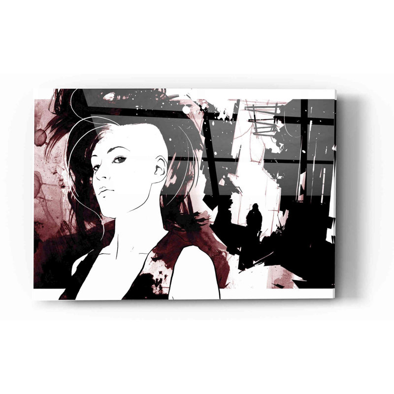 'Unmasked 2' by Jonathan Lam, Acrylic Glass Wall Art, 16" H x 24" W x 0.12" D