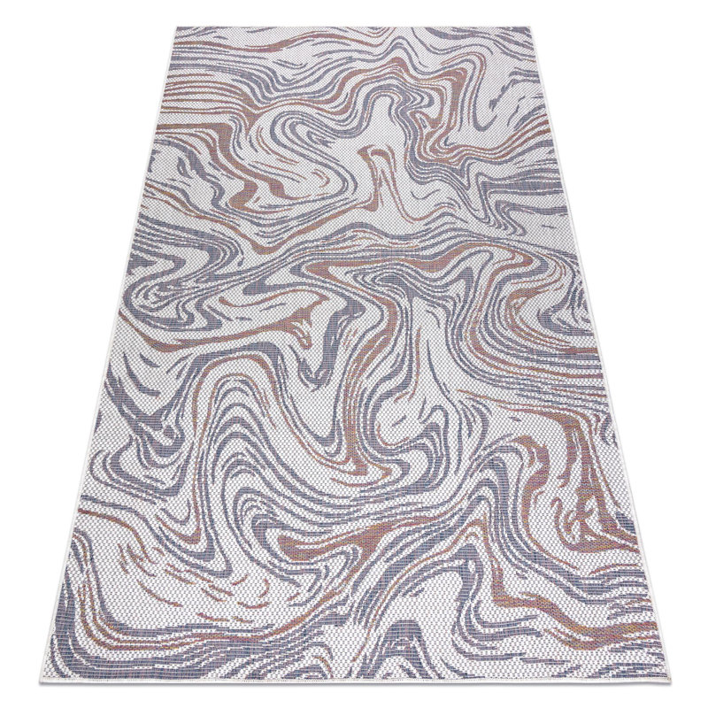 Casagranda Abstract Flatweave Area Rug, Rectangular 140 x 190cm