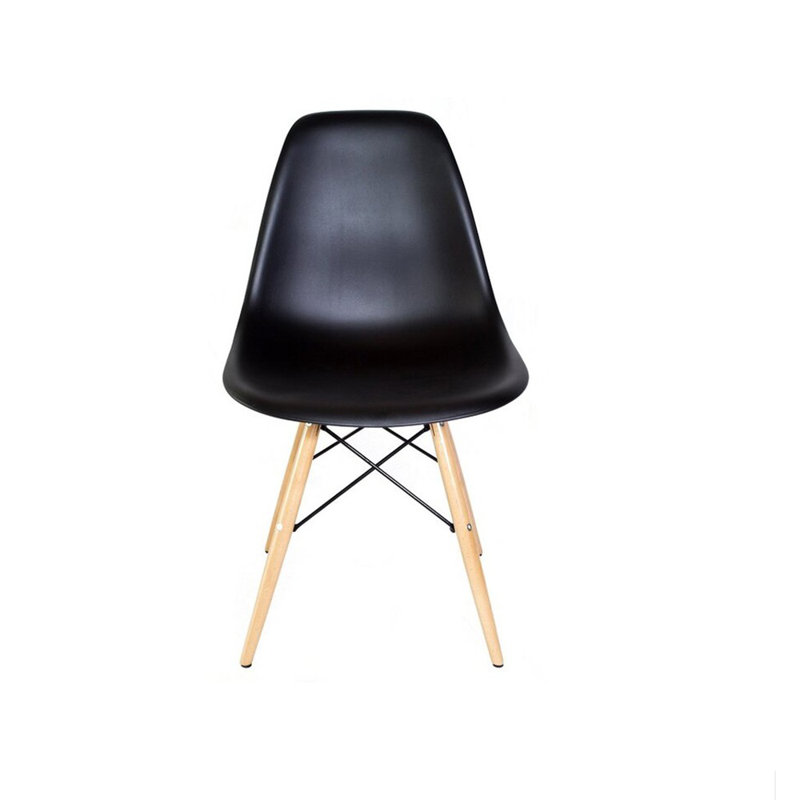 Chaise d'appoint Carman, Noir, noir, noir, noir
