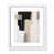Cadre photo blanc mat
