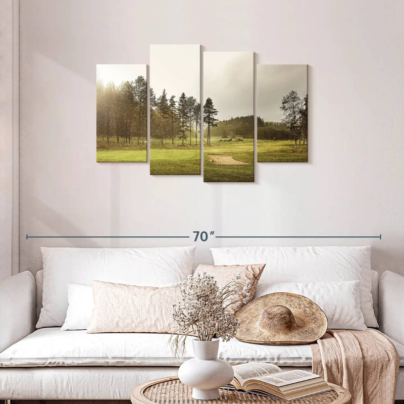 Sireci Golf Course Trees, 27" H x 43" W