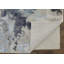 Tapis bleu abstrait