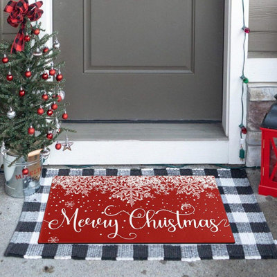 Paillasson de Noël pour l'entrée et l'intérieur