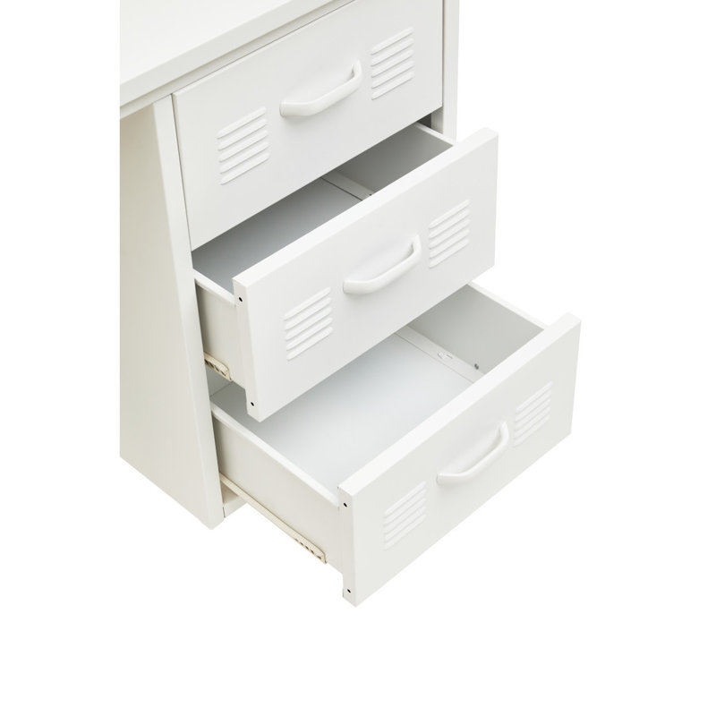 Jolisha Steel Writing Desk