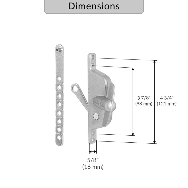 Opérateur de fenêtre en aluminium E53003AFA6124F109D8DA73E89843963