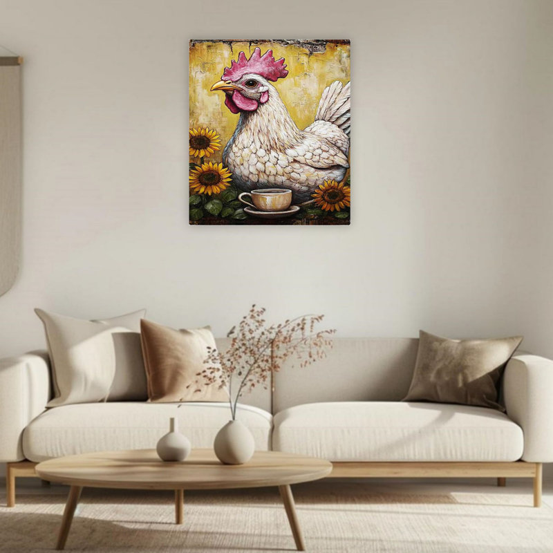 Poulet tournesol de ferme