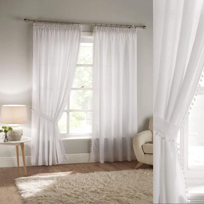Stoffel Semi Sheer Curtain Pair