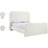 Fira Daliah Linen Textured Fabric Upholstered Bed-2026383484-2026383480