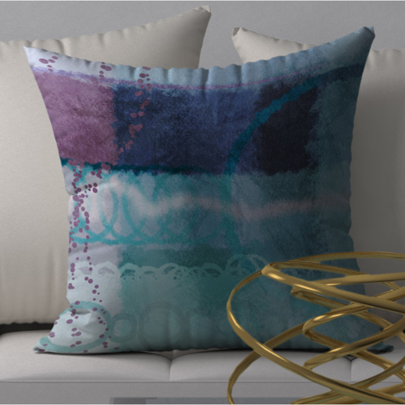 Housse de coussin carrée/insert, 20 po X 20 po