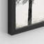 «Black and White Forest Tree Leaf Dandelion», reproduction imprimée sur papier, 4 pièces-97782180-97782183