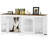 74.8” Dog Crate Furniture for 2 Dogs