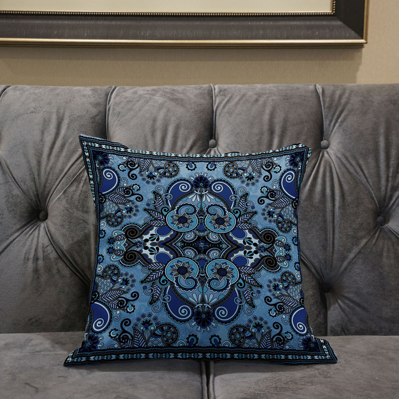 Housse et insert de coussin décoratif en polyester, 20 po x 20 po
