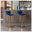 Tabourets de bar pivotants beiges à hauteur réglable avec repose-pieds-737365417-737365421