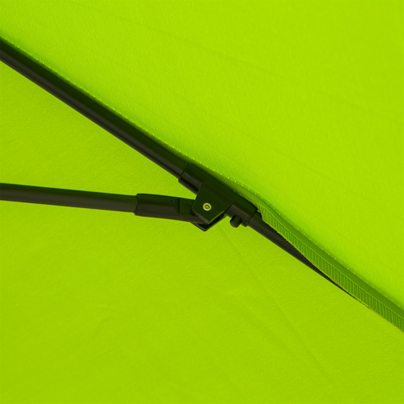 Brence 265cm Tilt Market Parasol, Green
