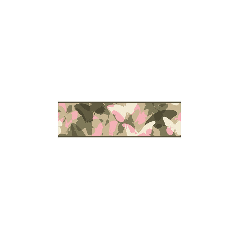 Bordure papillon Candice Olson pour enfants, Vert