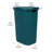  60 L Slim Laundry Hamper, Clothes Basket, Lid, Plastic-111360883-111360885