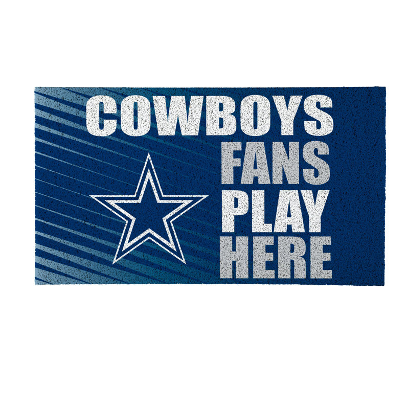 Tapis en PVC Dallas Cowboys Fan, 28 po x 16 po