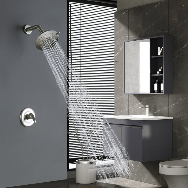 Complete Shower System with Rough in-Valve
