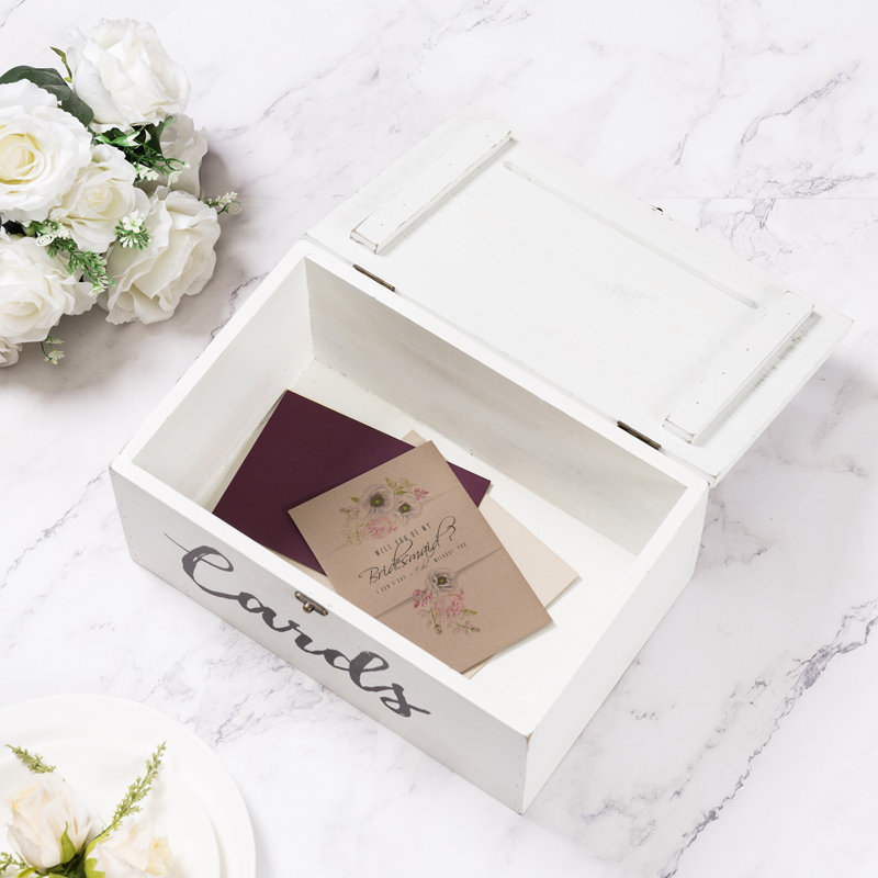 Wood Gift Card Holder