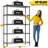 5 Tier Metal Wire Adjustable Shelving Units