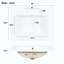 Meuble-lavabo moderne avec lavabo en céramique, porte à fermeture douce, tablette de porte double couche et 3 tiroirs-947557524-947557521