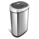 Nine Stars 13.2 Gallon Stainless Steel Motion Sensor Trash Can