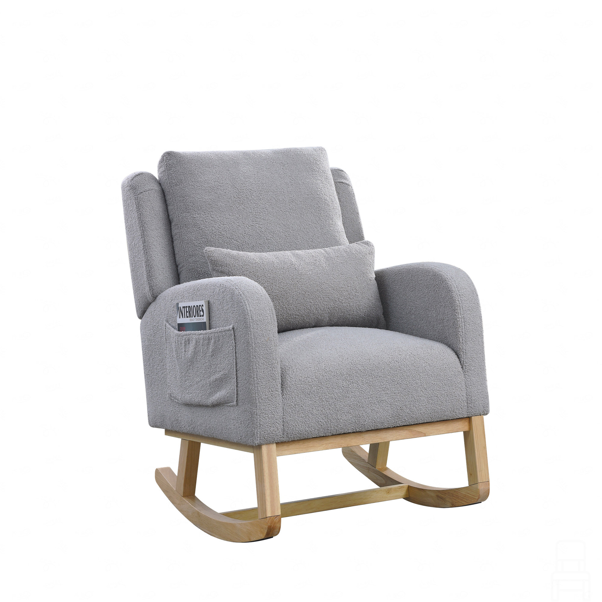 George Oliver Modern Accent High Back Living Room Casual Armchair ...