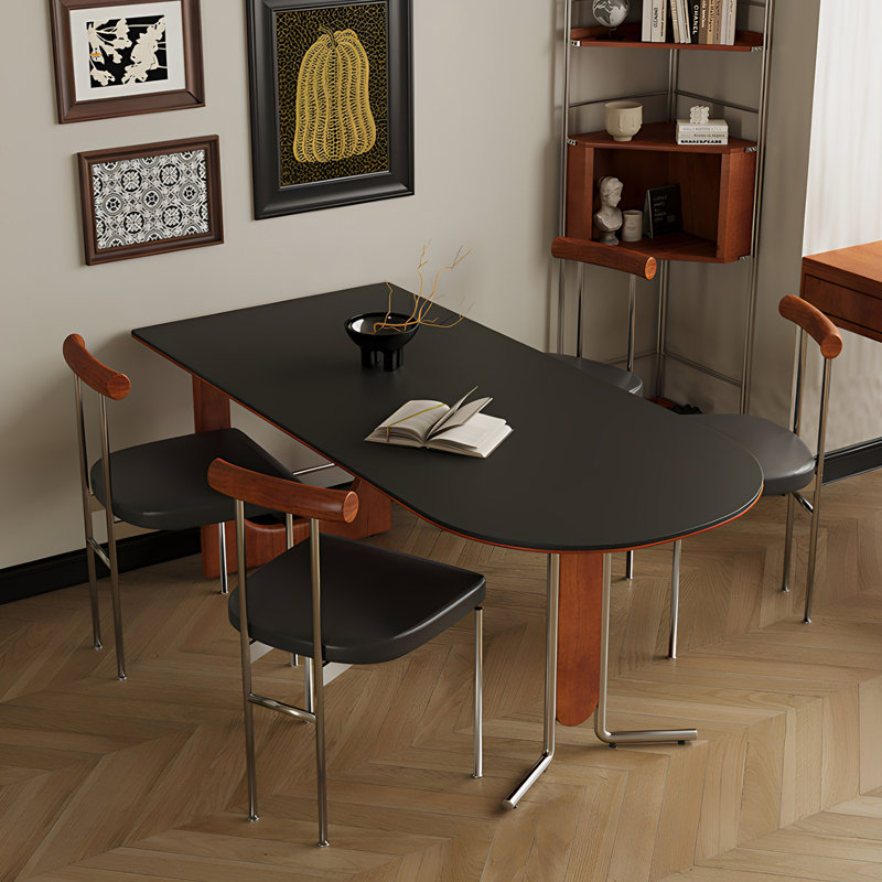 Bureau multifonctionnel rétro Art Design, H 29,52 po x l 70,86 po x P 31,49 po