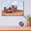  Art mural en verre acrylique, 16 po x 12 po Palla Fontuin
