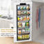 Stainless Steel Spice Rack with Adjustable Racks