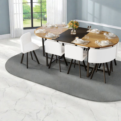Dining Table Sets(must Include Both Table And Chair), Mdf Wood Metal Modern Home