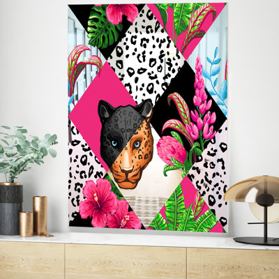Leopard 4 - Mid-Century Mirror - Large Wall Mirror