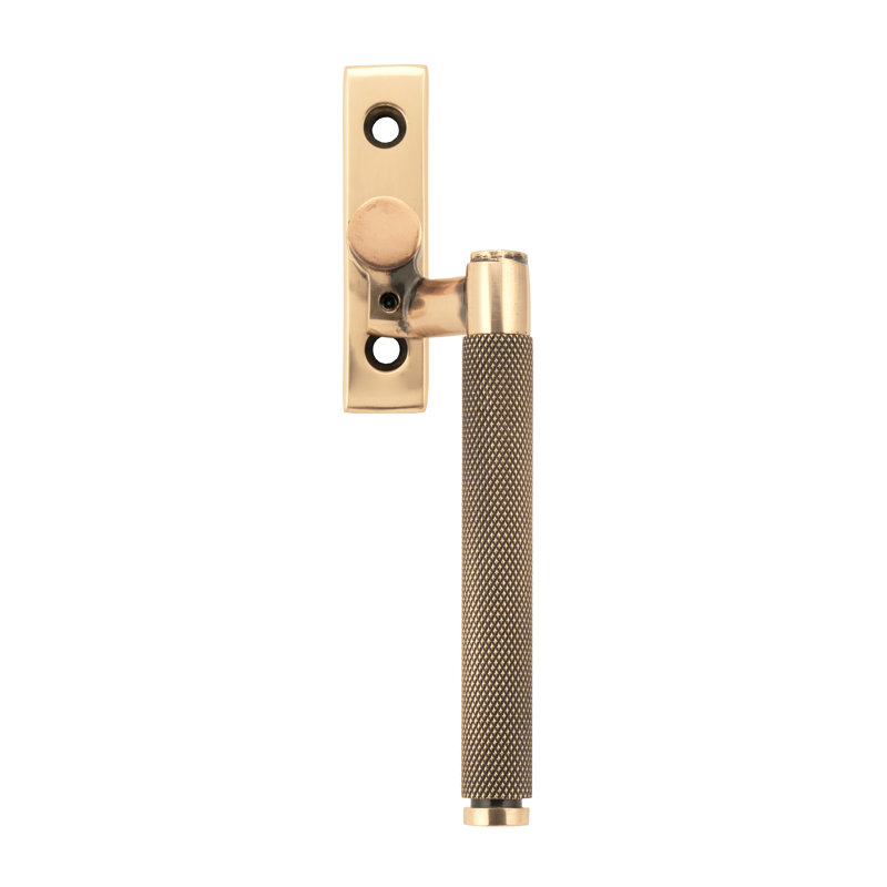 Aged Brass Brompton Espag, Polished Bronze, Right
