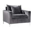 Fauteuil large en velours Naomi-1753535276
