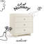 Kyoto 3 Drawer Chest with Topper-106743252