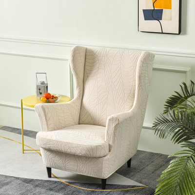 T-Cushion Wingback Slipcover