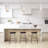 1-Light Crystal Kitchen Island Pendant Light